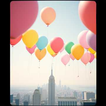 Joyful Parade in the Concrete Jungle