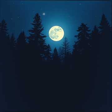 Romantic moonlight 